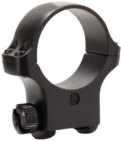 Ruger® 90321 Clam Pack Single Ring Medium 30mm Diameter Hawkeye Matte Blued