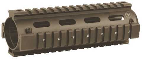 Firefield Quad Rail M4 6" Aluminum Flat Dark Earth Ff34001D