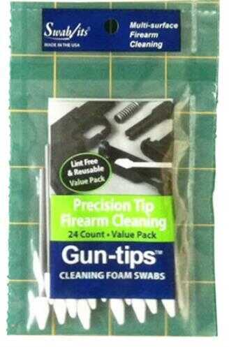 Swab-Its 814553 Gun Tips Precision Universal Care Pack 3" 24