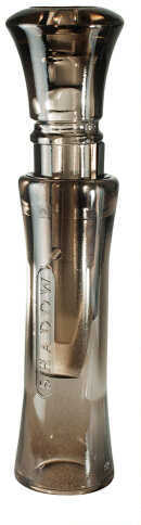 Duck Commander DC2012 Shadow Double Reed Call Mallard Hen Polycarbonate Smoke Gray