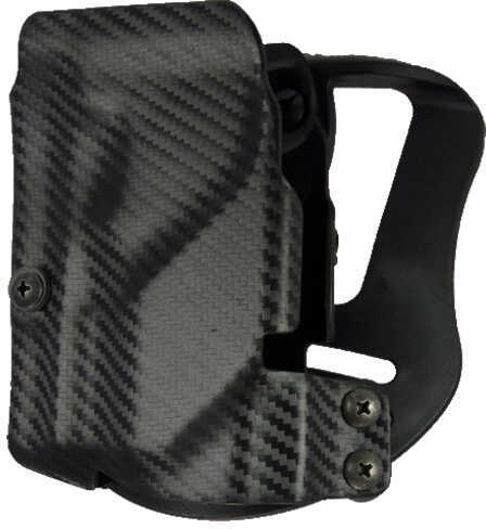 Um Tactical Universal Holster Paddle Attach Left Hand Carbon Fiber Black Umh3Cl