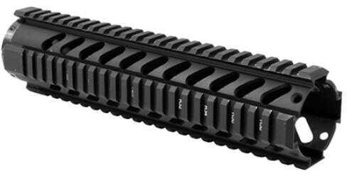 Aim Sports Mt061 Free Float Quad Rail 10 inches Aluminum Blk