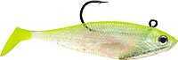 Storm Wild Eye Swim Shad 3Pk 7/16Oz 4In Shiner Chartreuse Silver Md#: WSBS04-SHCS