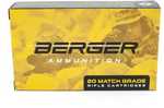 Berger Bullets Hybrid OTM Tactical Match Grade Ammunition  6.5 Creedmoor 130 Gr 2921 Fps 20 rounds