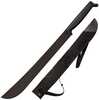 Cold Steel Cs97Tm21S Two Handed 21" Black Matte Anti Rust 65Mn Carbon Steel Blade, Black Polypropylene Handle 30" Long