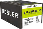 Link to Tthe Ballistic Tip Hunting bullet deliver the accuracy, consistency and down-range punch required for clean kills in all situations. These flat-shooting, wind-defying bullets utilize ballistic-designed boat-tails and polymer tips to increase long-range efficiency and protect against tip damage in the magazine. Unique tapered jacket provides controlled expansion at all practical ranges and velociti