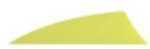 Gateway Rayzr Feathers Neon Yellow 2 in. RW 50 pk. Model: 200RRSFY-50