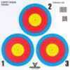 30-06 Mini Paper Target 3 Spot Vegas 100 pk. Model: TARMINI3-100