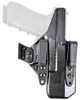 Raven Concealment Systems Eidolon Inside the Waistband Fits Glock 17 and 22 Polymer Short Black Ambidextrous 1.5" Overho