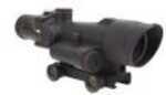 Trijicon 100502 ACOG 3.5x 35mm Obj 28.9 ft @ 100 yds FOV 30mm-35mm Tube Black Matte Finish Illuminated Crosshair 308 Gre