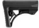 Leapers Inc. - UTG Model 4 Combat Ops S3 Stock Ambidextrous Sling Loop and Reversible QD Swivel Housing Polymer