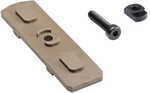 Unity Tactical Axon M-lok Remote Switch Mount Adapter Fits Matte Finish Flat Dark Earth Axn-mf