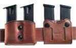 Galco Black Double Magazine Case Fits Belts 1"-1 3/4" Wide Md: DMC22B