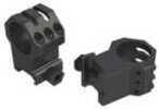 Weaver Mounts 99695 Tactical 30mm XHigh Diameter Mattete Black