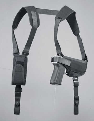 Uncle Mikes Black Horizontal Shoulder Holster System Md: 77050