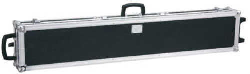 Ranger 62W Single Rifle Case Outside: 49 X 9 3/4 Black ABS Exterior - Strong Aluminum Alloy Frame Steel Reinforced