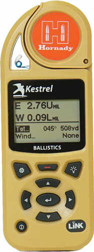 Kestrel 5700 Hornady 4DOF Link Ballistics Weather Meter Sand