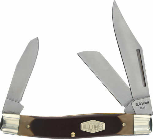 Old Timer Knife Senior 3-Blade 3" S/S DELRIN