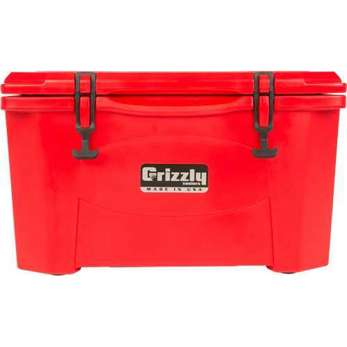 Grizzly COOLERS G40 Red/Red 40 Quart