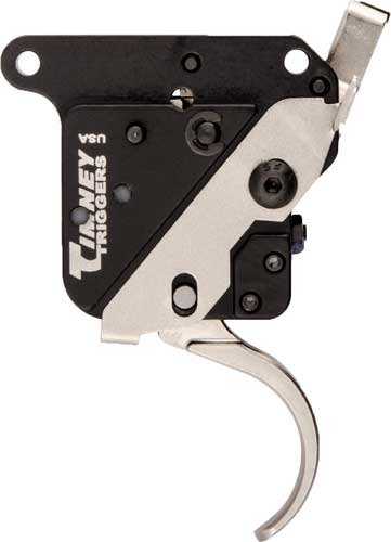 Timney Triggers 1.5-4LBS Pull Weight Fits Remington 700 With Safety Adjustable Thin Profile Nickel Finish 512-V2