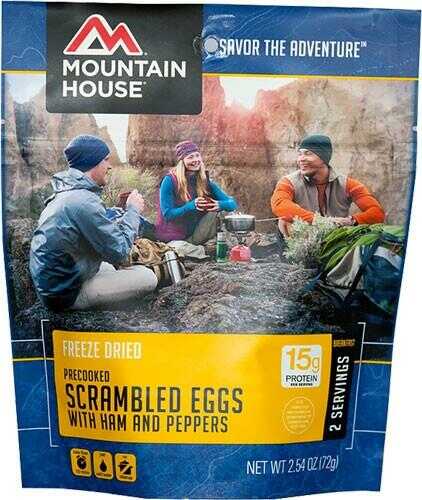 Mountain House SCRAMBLED EGGS W/ Ham 2-3/4-Cup SERVINGS