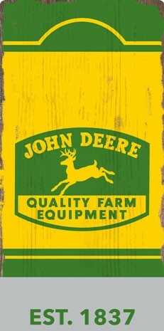 Open Road BRANDS MDF Bottle Opener John Deere Est. 1837