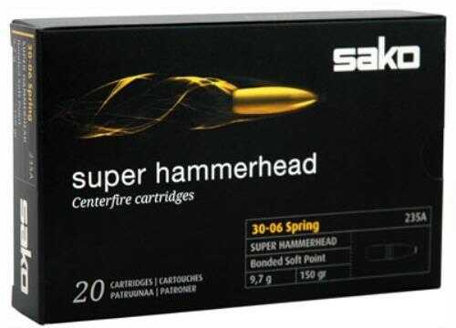 30-06 Springfield 150 Grain Soft Point 20 Rounds SAKO Ammunition