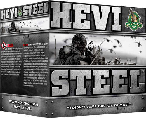 HEVI-Shot Heavy Steel 12Ga 3.5" 1-3/8Oz #2 25Rd 10Bx/Cs