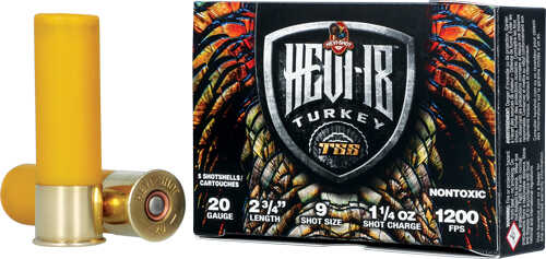 HEVI-Shot Heavy 18 TSS 20Ga 2.75" 1-1/4Oz #9 5Rd 10Bx/Cs