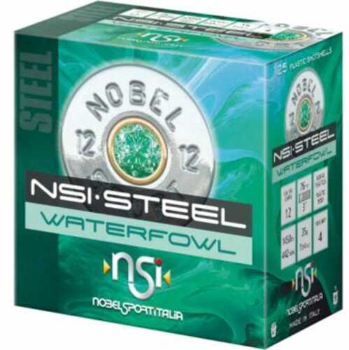 NSI STEEL WTRFWL 12G 3" 11/4 #4 25B