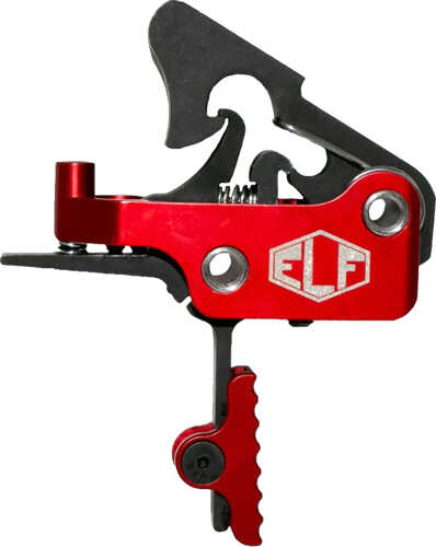 ELFTMANN Trigger Apex AR-15 Straight Adj 2.75-7Lbs Red