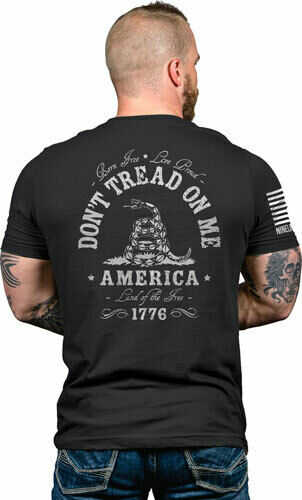 NINE LINE APPAREL DOnT Tread On Me-TSHIRT Black Small