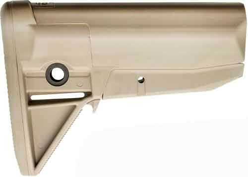 Bravo GFSMOD0SPMDF BCMGunfighter SPMD Mod 0 Stock Assembly Polymer Flat Dark Earth