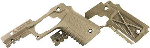 Recover Tactical 1911 Grips with Intergrated Rail Adapter (Tan)