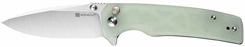 SENCUT Knife SACHSE 3.47" Natural G10/Satin Button Lock