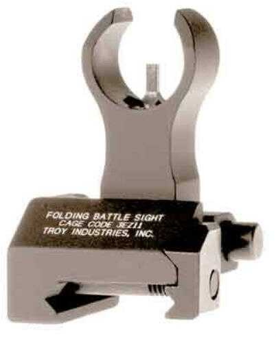 Troy Ind SSIGFBSFHFT BattleSight Front Folding HK AR-15/M4/M16 Aluminum FDE