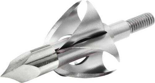 Flying Arrow BROADHEAD Toxic 100 Grains 7/8" Cut 3/Pk Silver