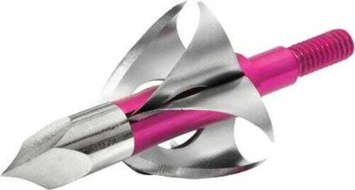 Flying Arrow BROADHEAD Toxic 100 Grains 7/8" Cut 3/Pk Pink