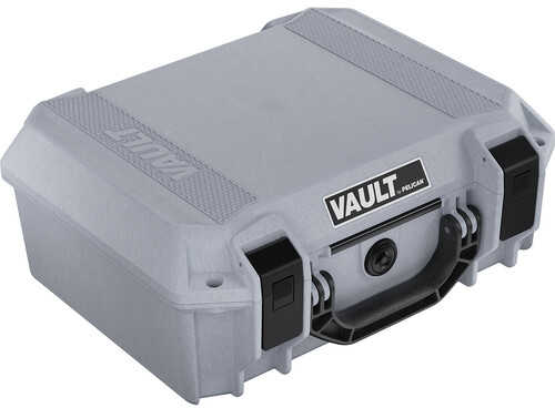 Pelican Vault Medium Pistol Case with Foam, Ghost Gray