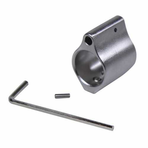 Guntec USA AR-15 Matte Stainless Steel Low Profile Gas Block